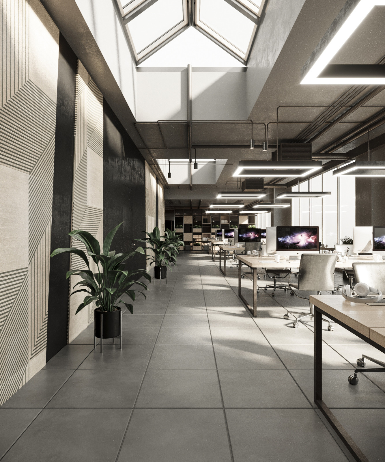 Office_001_визуализация интерьера офиса в г. Санкт-Петербург
