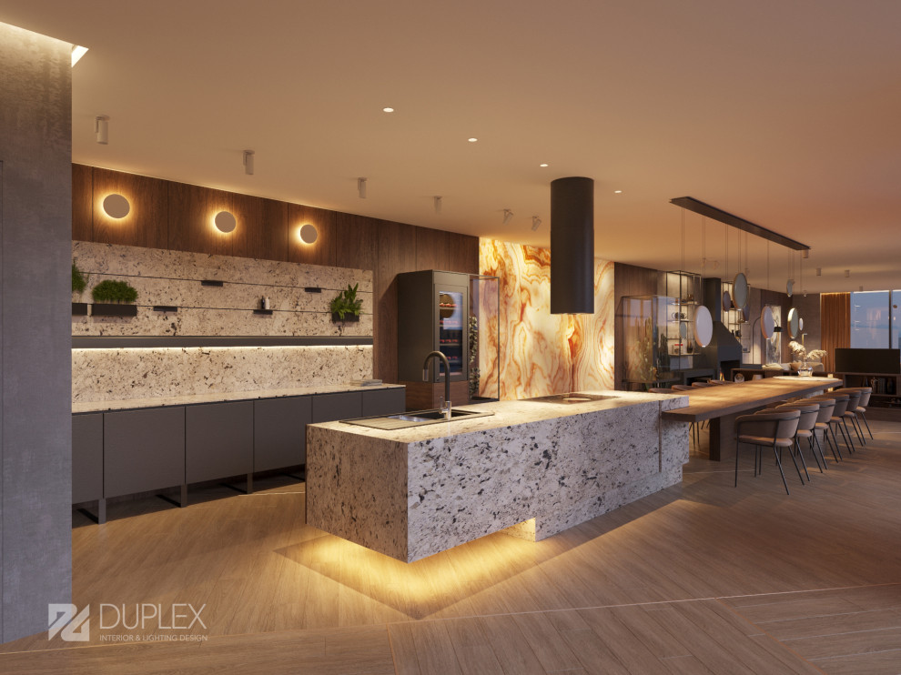 Обложка проекта: Летняя кухня в загородном доме