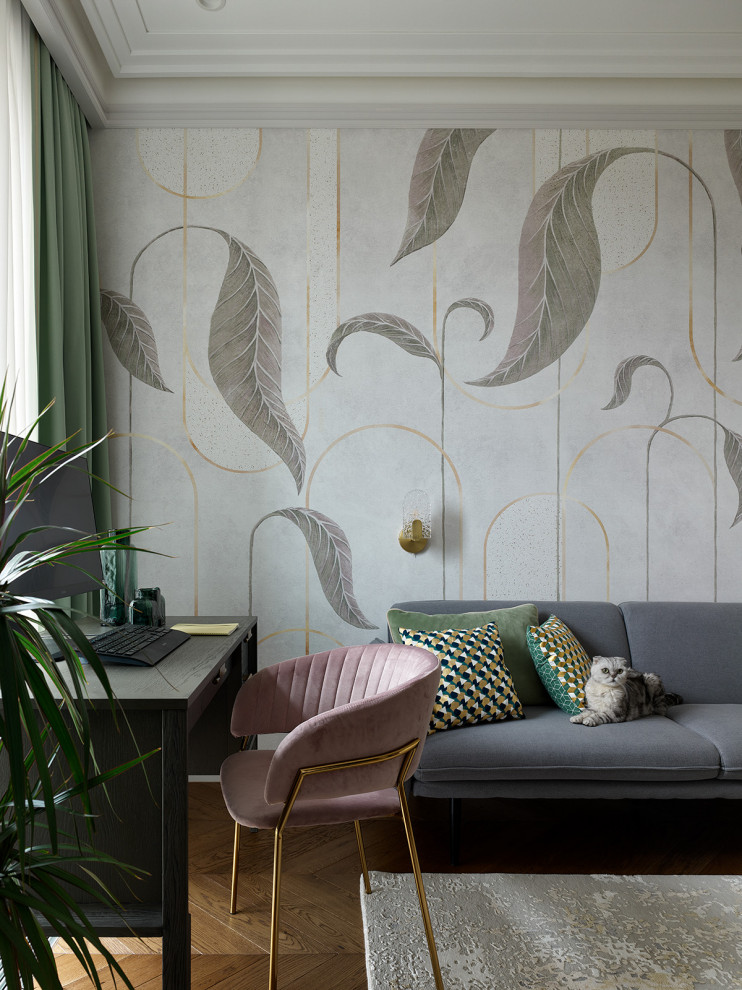 Современный ар деко для молодой семьи