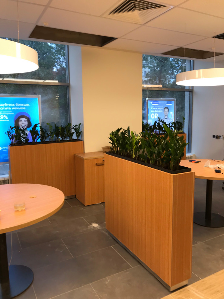 Обложка проекта: Озеленение офиса банка «Открытие»