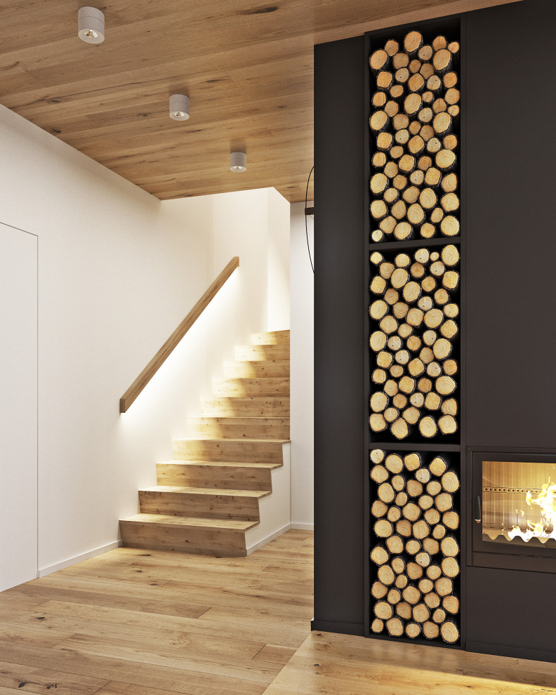 Гостиная в загородном доме