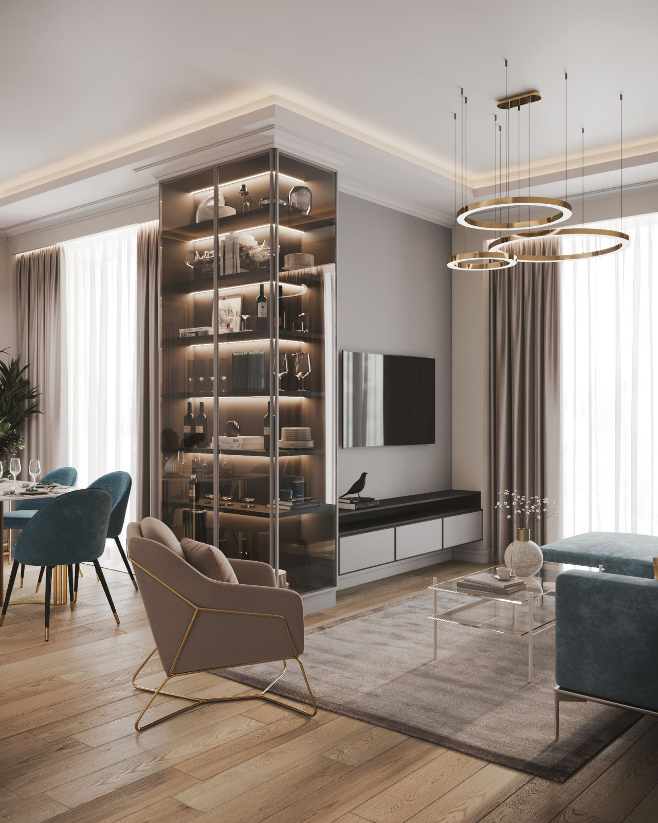 Квартира для молодой пары ученых