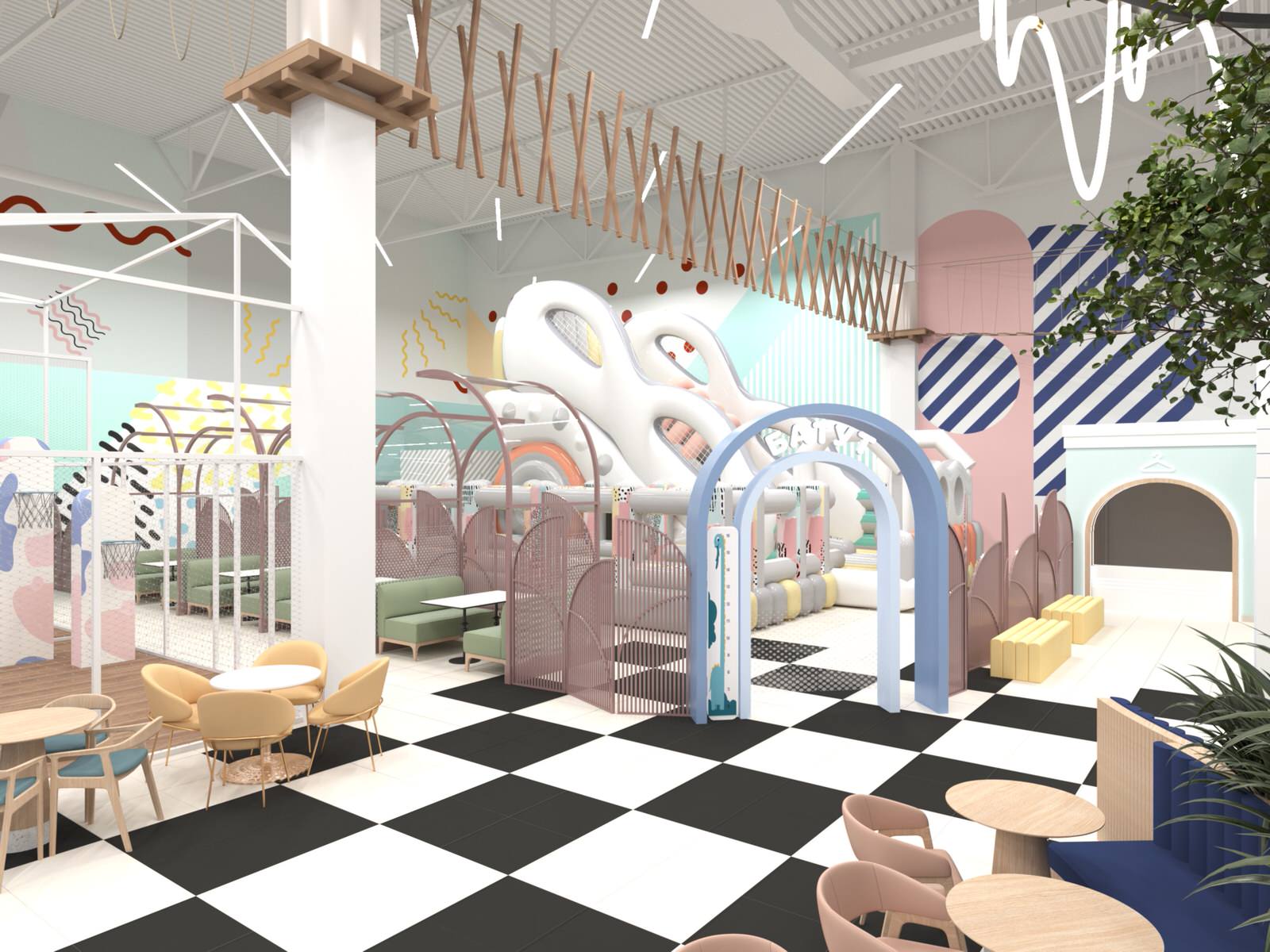 Семейный развлекательный центр "Мегалэнд" ТРЦ "МЕГА" Омск