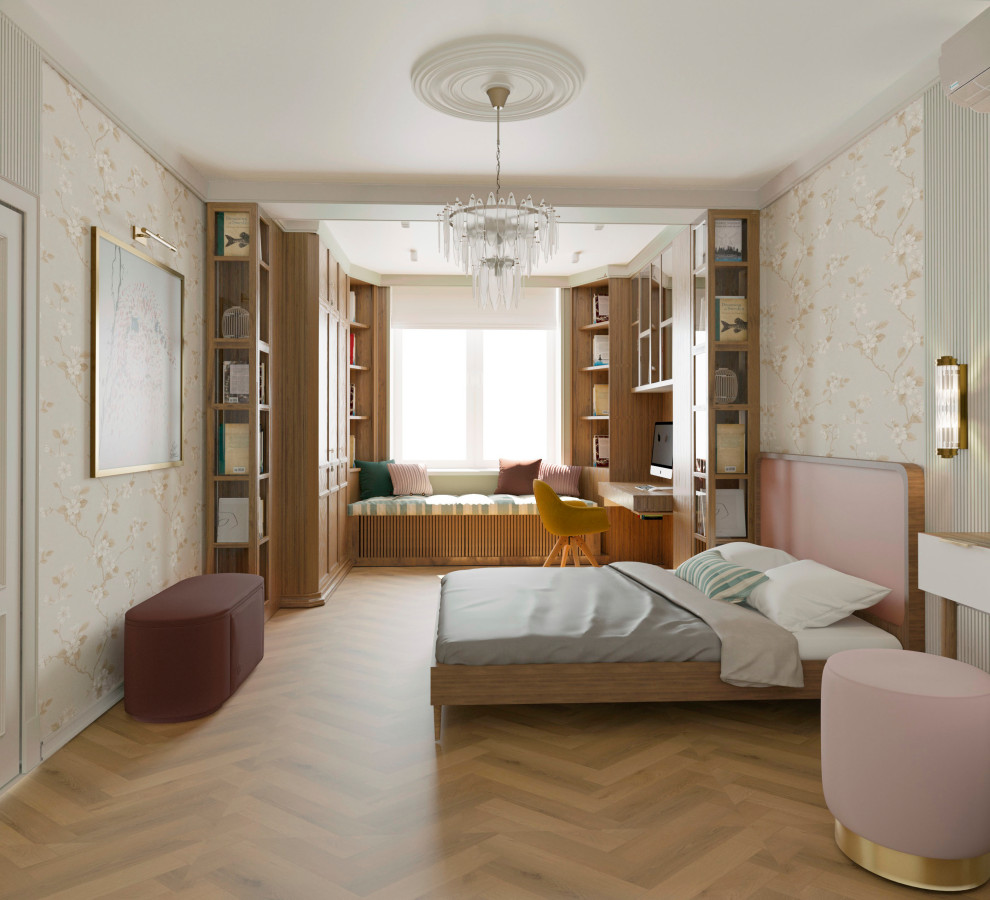 Историческая квартира в Москве, 157 м2