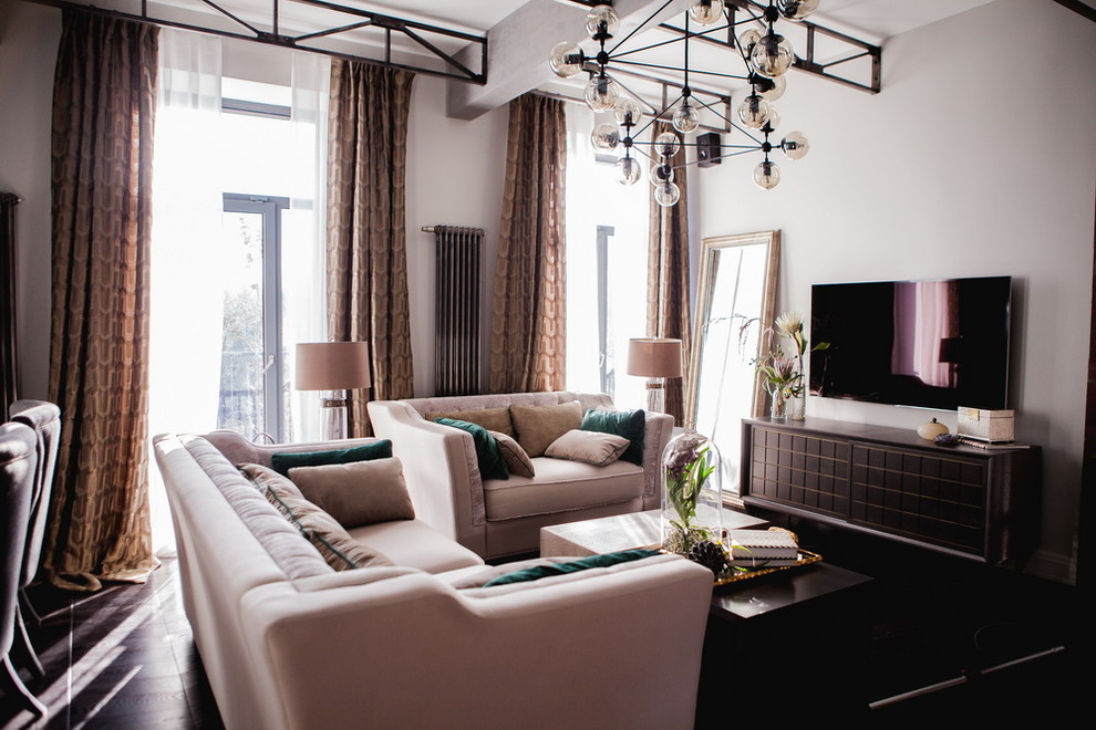 Скромное обаяние буржуа \\ гостиная-кухня