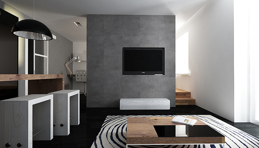 Обложка проекта: Дизайн - проект квартиры-студии