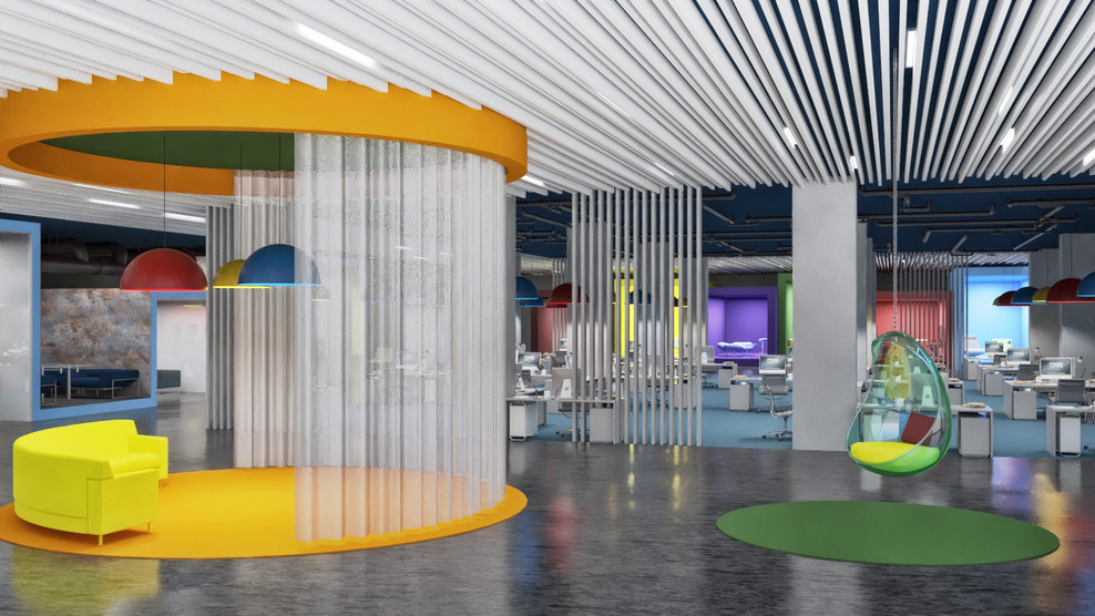 Обложка проекта: Интерьер офиса в ЖК Wellton Towers