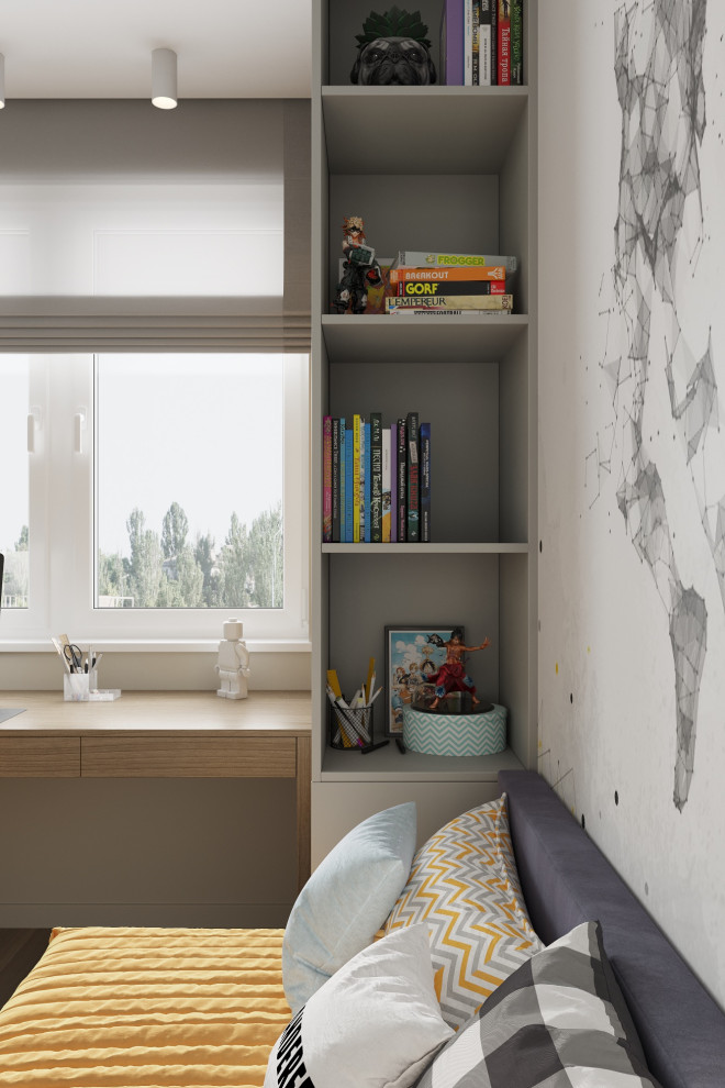 Детская комната юного поклонника футбола