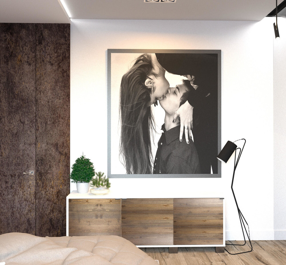 Спальня хайтек