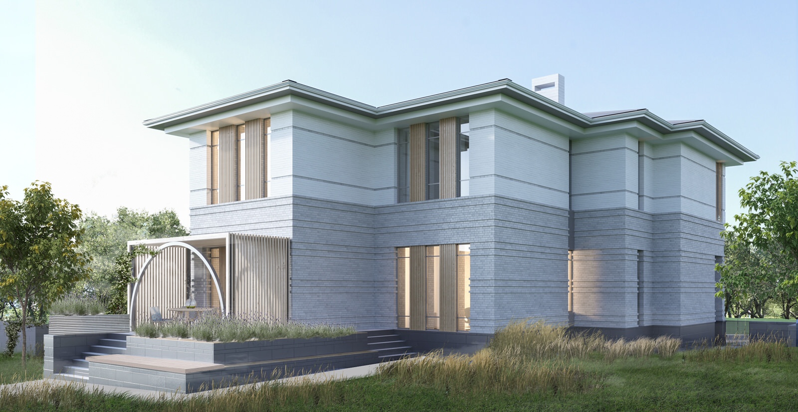 Обложка проекта: Жилой дом для небольшой семьи