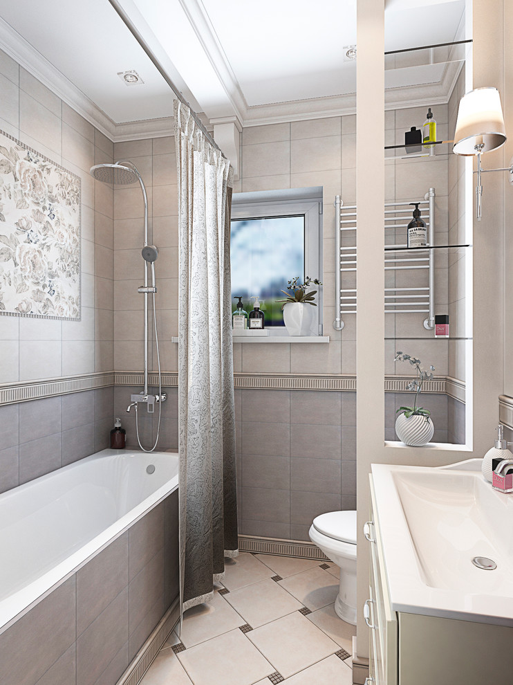 Дизайн-проект дома в Санкт-Петербурге, в классическом стиле.