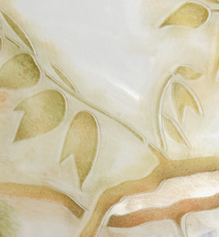 DIY: Роспись стен с помощью трафарета, или Дизайн обоев своими руками