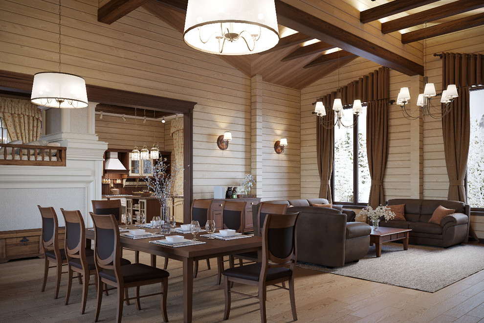 Сруб из клееного бруса