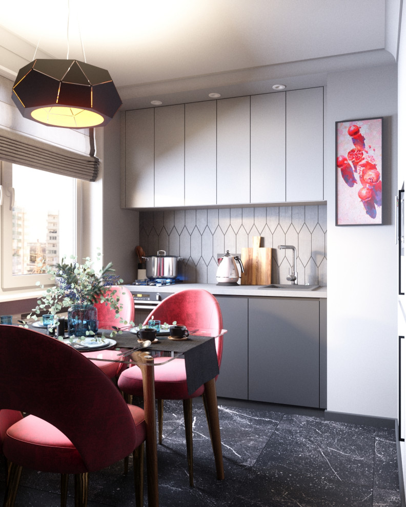 Обложка проекта: Квартира "Северные контрасты"