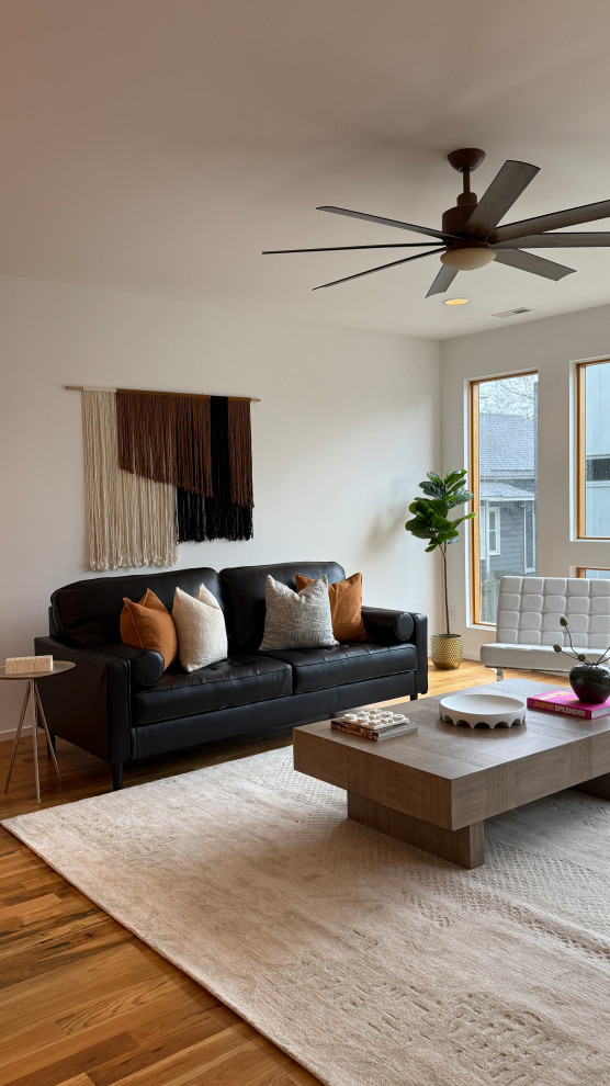 Обложка проекта: Modern Warmth: Open Concept Styling with Natural Textures — Charlotte, NC