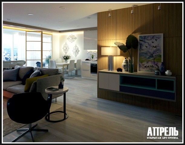 Городская квартира для семьи