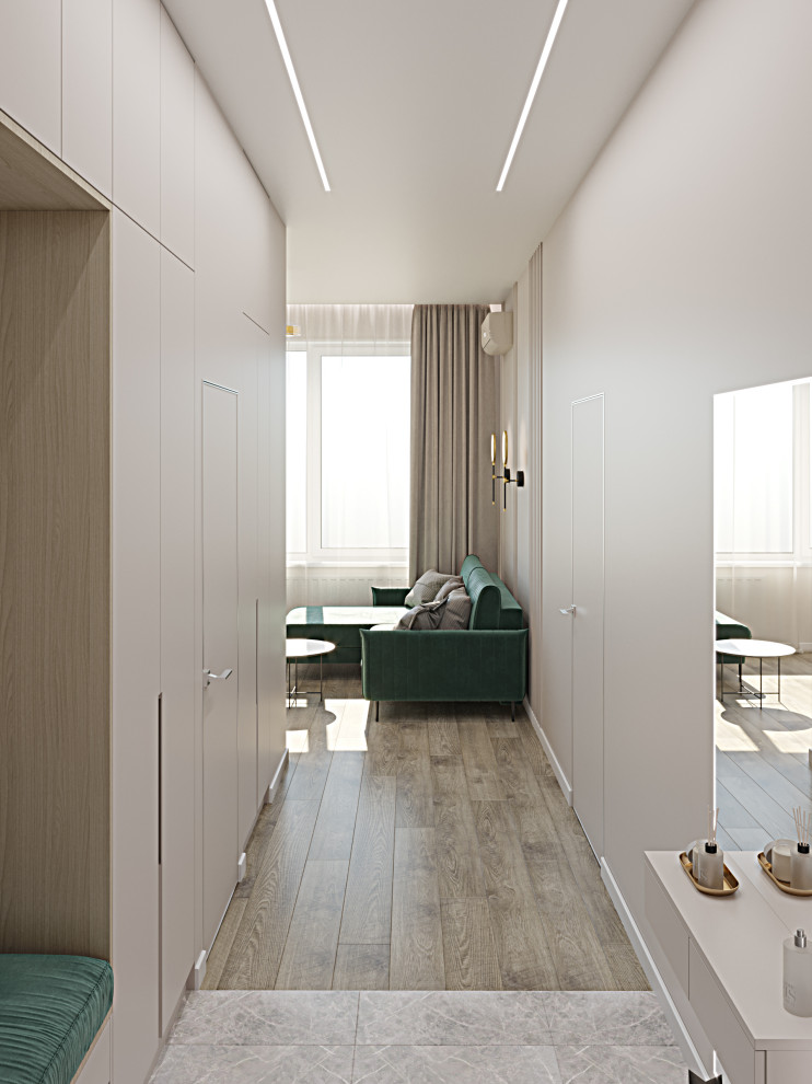 Дизайн-проект евродвушки в Москве