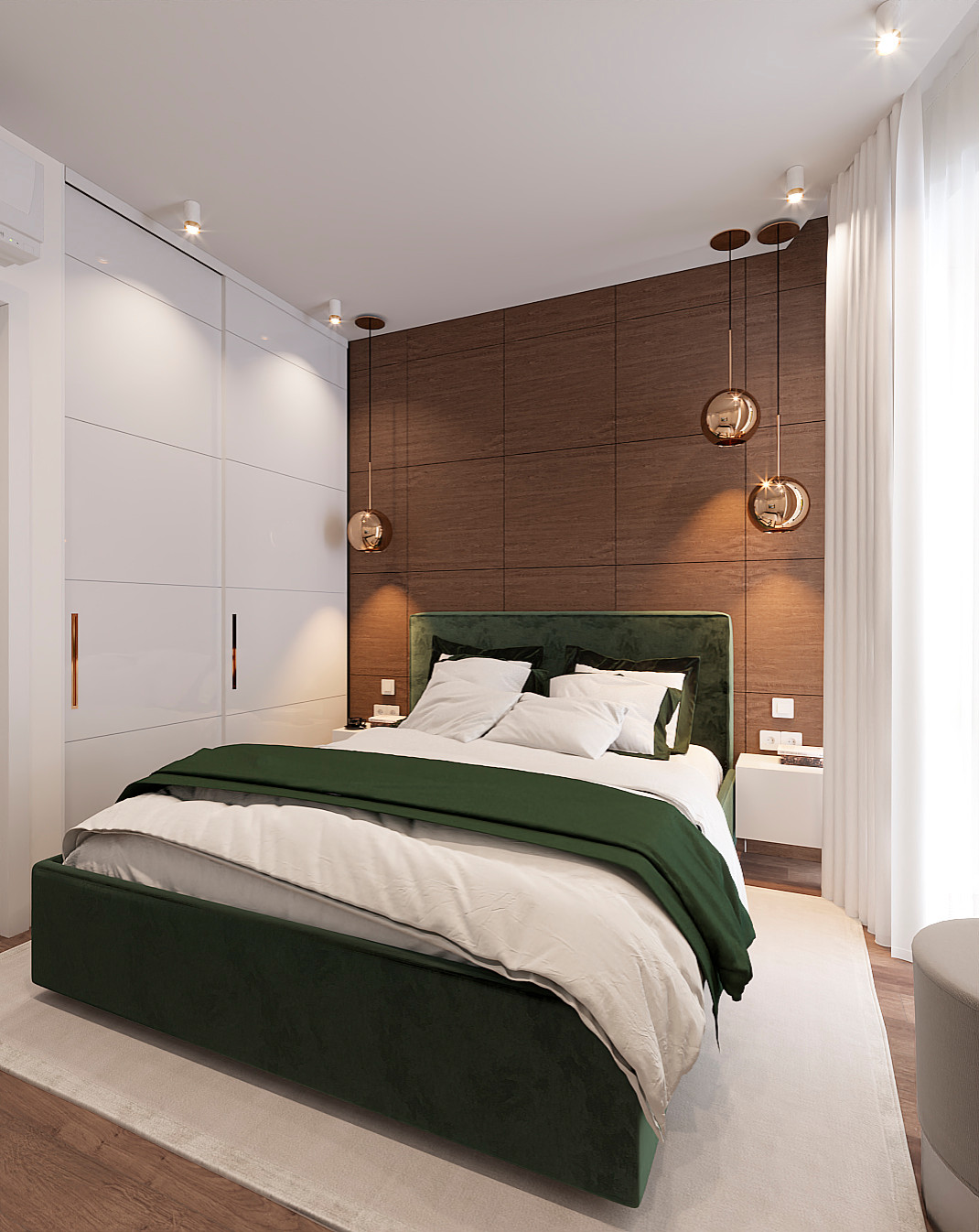 Дизайн-проект двухкомнатной квартиры с кухней-гостиной