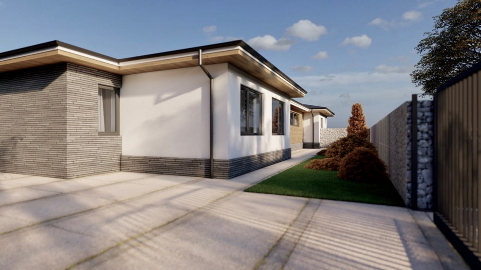 Проект одноэтажного жилого дома с зоной СПА