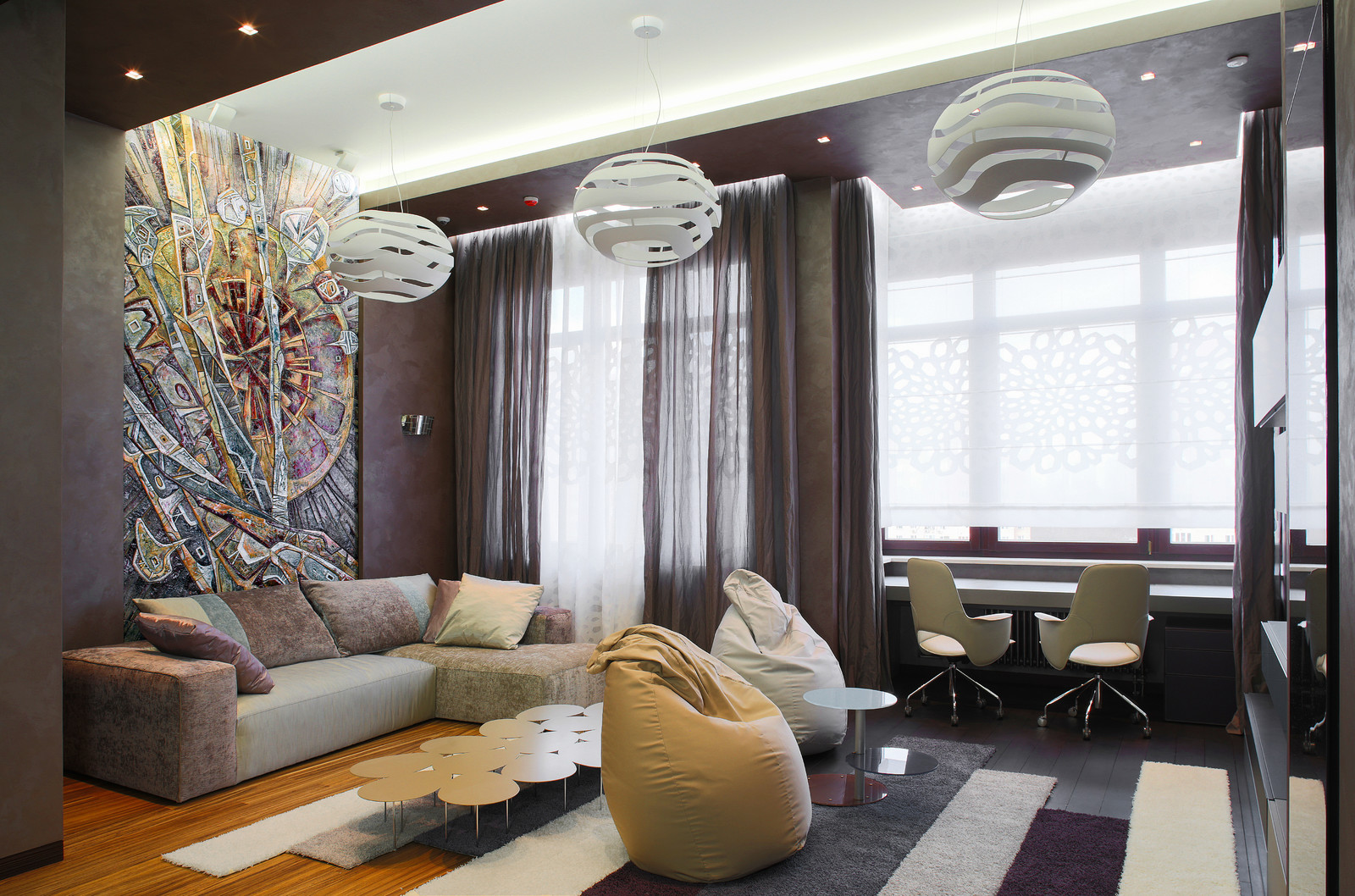 Декоративное панно "Космос"