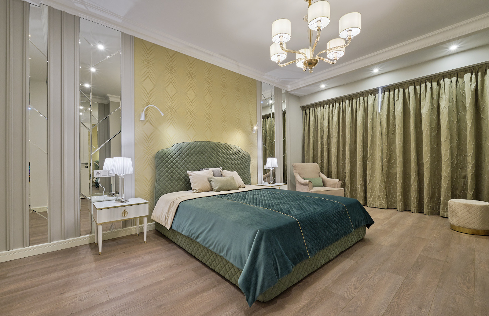 Интерьерная съёмка квартиры в ЖК Триколор (Москва)