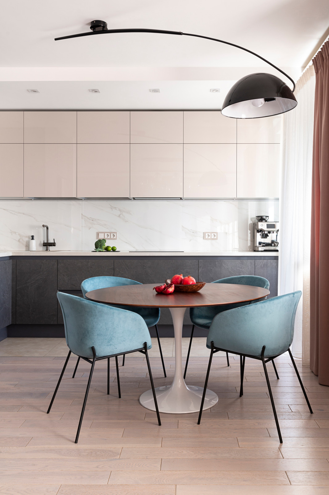 Квартира с природными фактурами в Одинцово