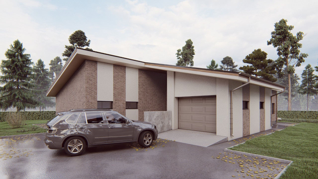 Проект индивидуального дома в городе Истра