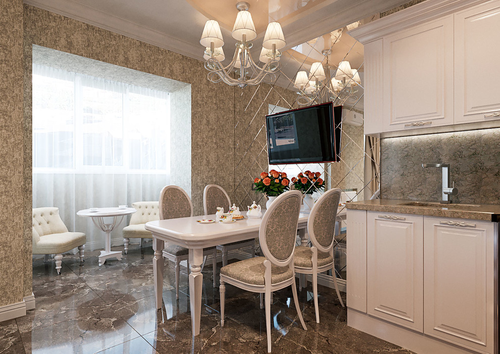 2х комнатная квартира в классическом стиле