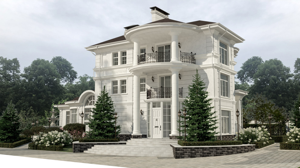 Обложка проекта: Родовое поместье на Санаторной