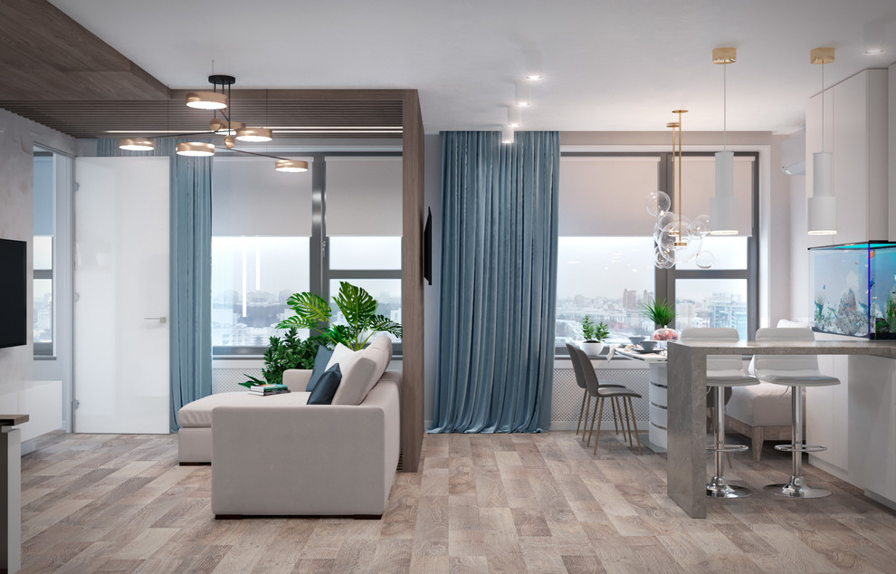 Дизайн проект 3-комнатной квартиры в Уфе