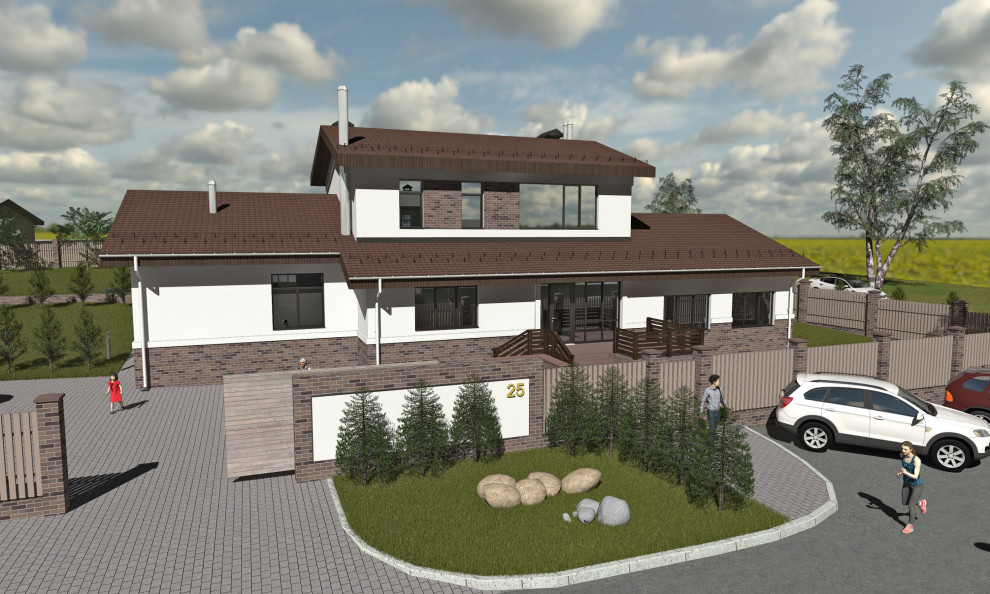 Реконструкция дома в к.п. Терраски, Н.Новгород