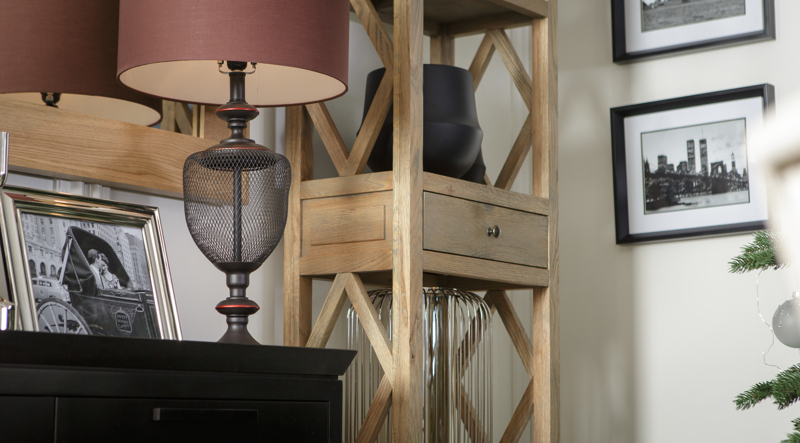 Новогодний интерьер гостиной