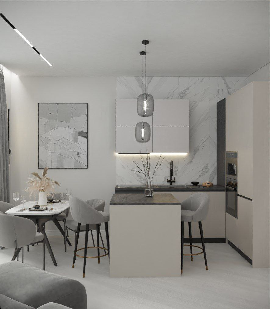 Евродвухкомнатная квартира на Кутузовском, Москва