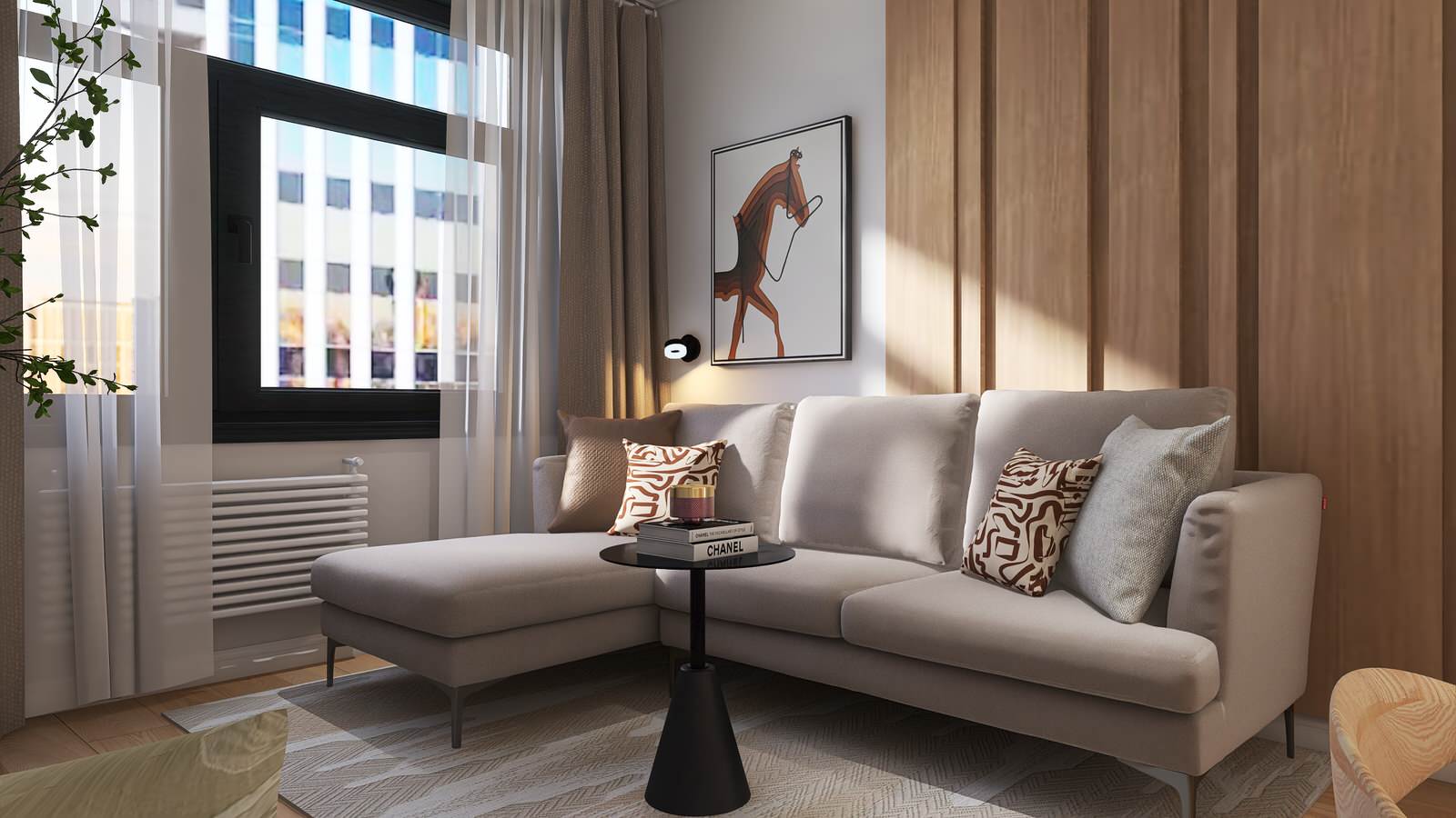 Обложка проекта: "Запрещено запрещать" ЖК «Headliner» 68 кв.м Москва"