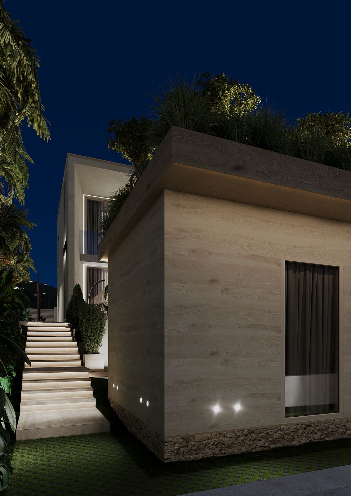 Архитектурный проект 2-ух этажной MINIVILLI.terra