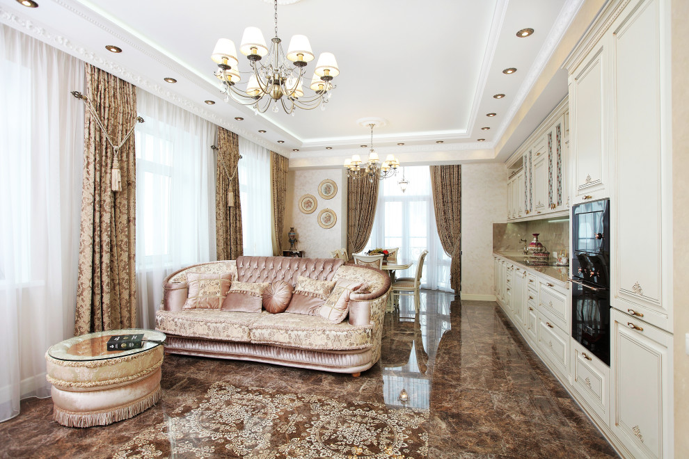 Обложка проекта: Квартира в классическом стиле