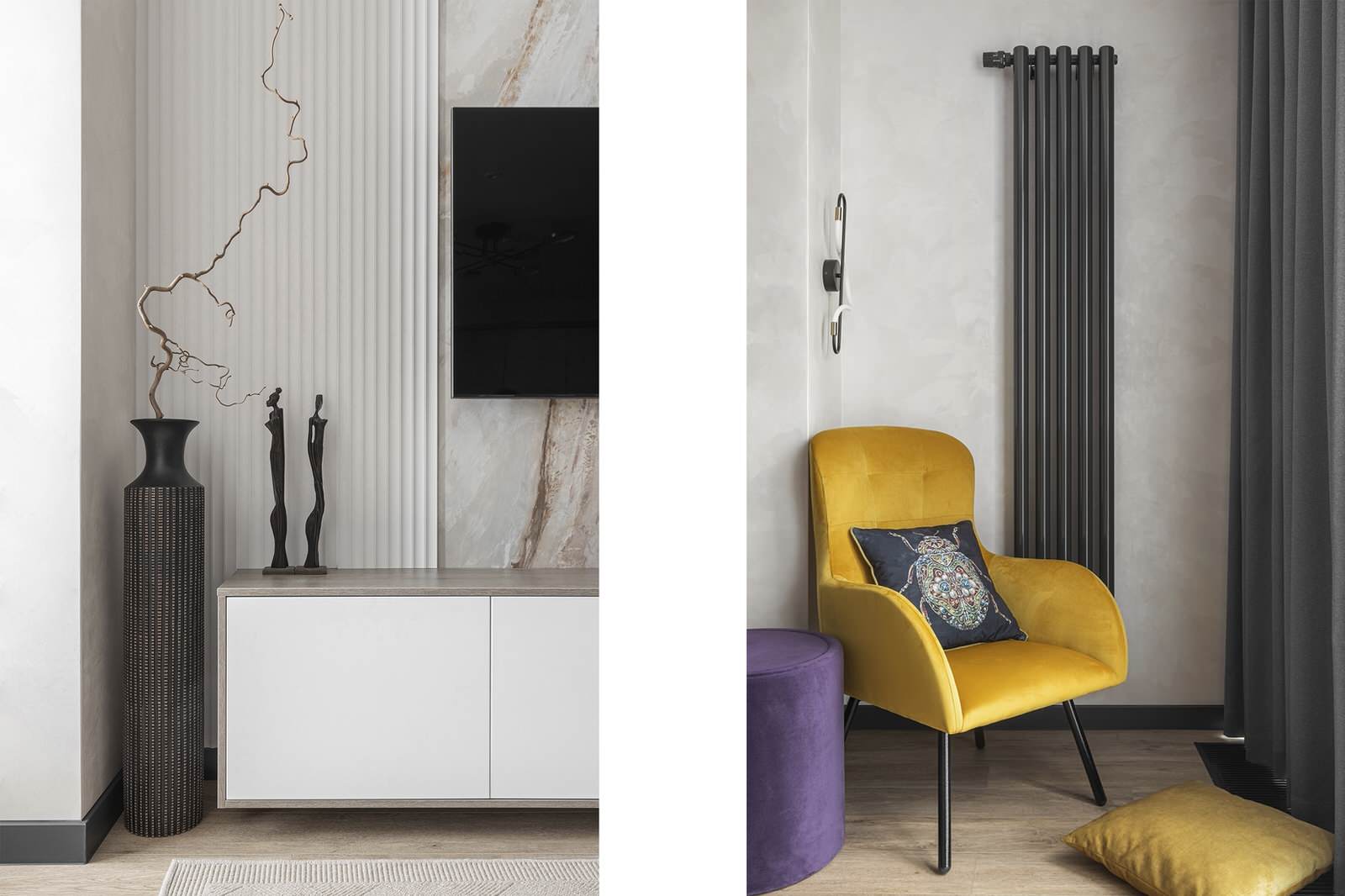 Реализованный проект квартиры в ЖК SCANDIS