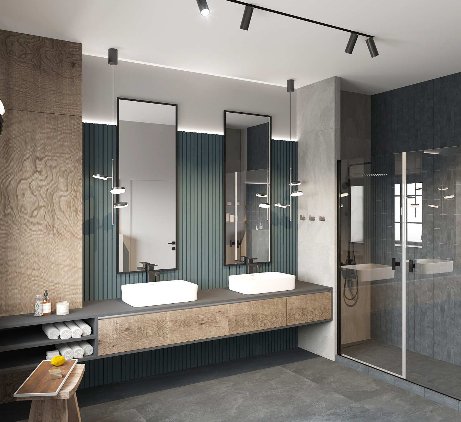 Дизайн-проект дома в загородном клубе "Серебряный остров"