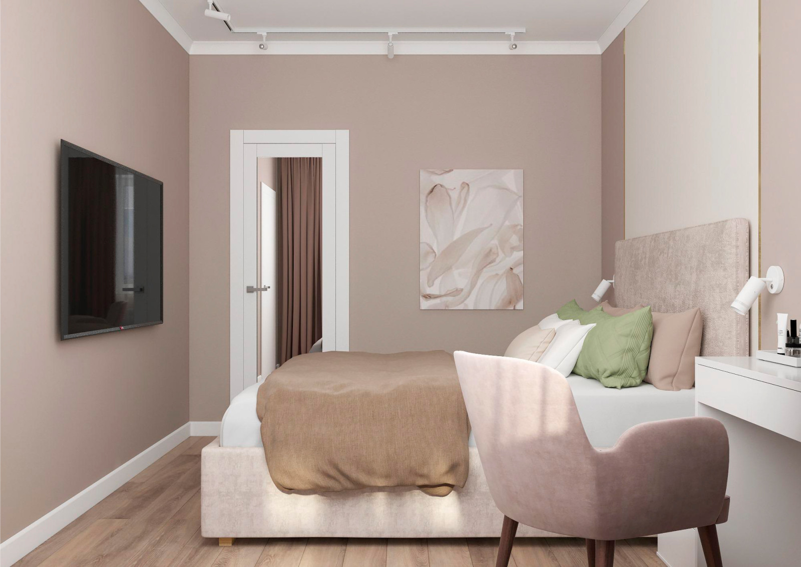 Проект квартиры ул. Левобережная, Москва