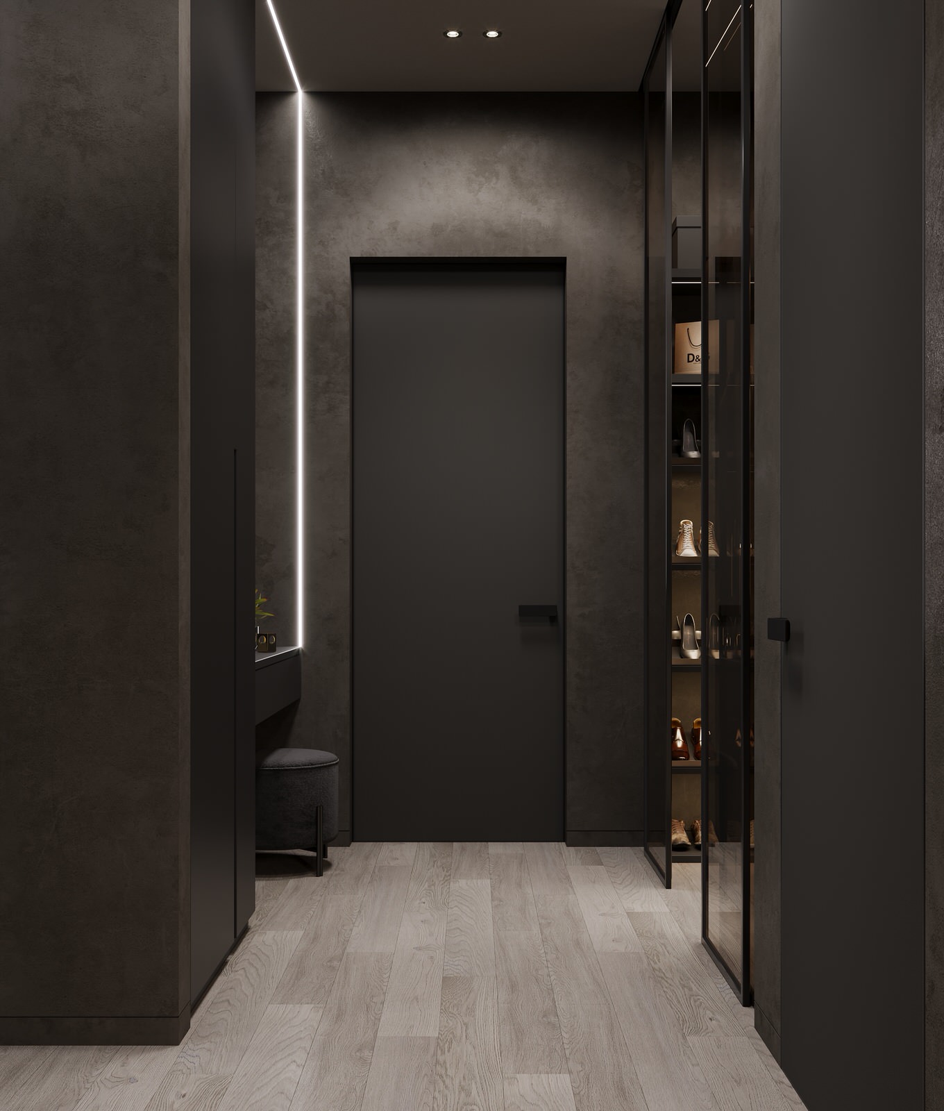 Обложка проекта: Квартира на Перовском острове 128м²