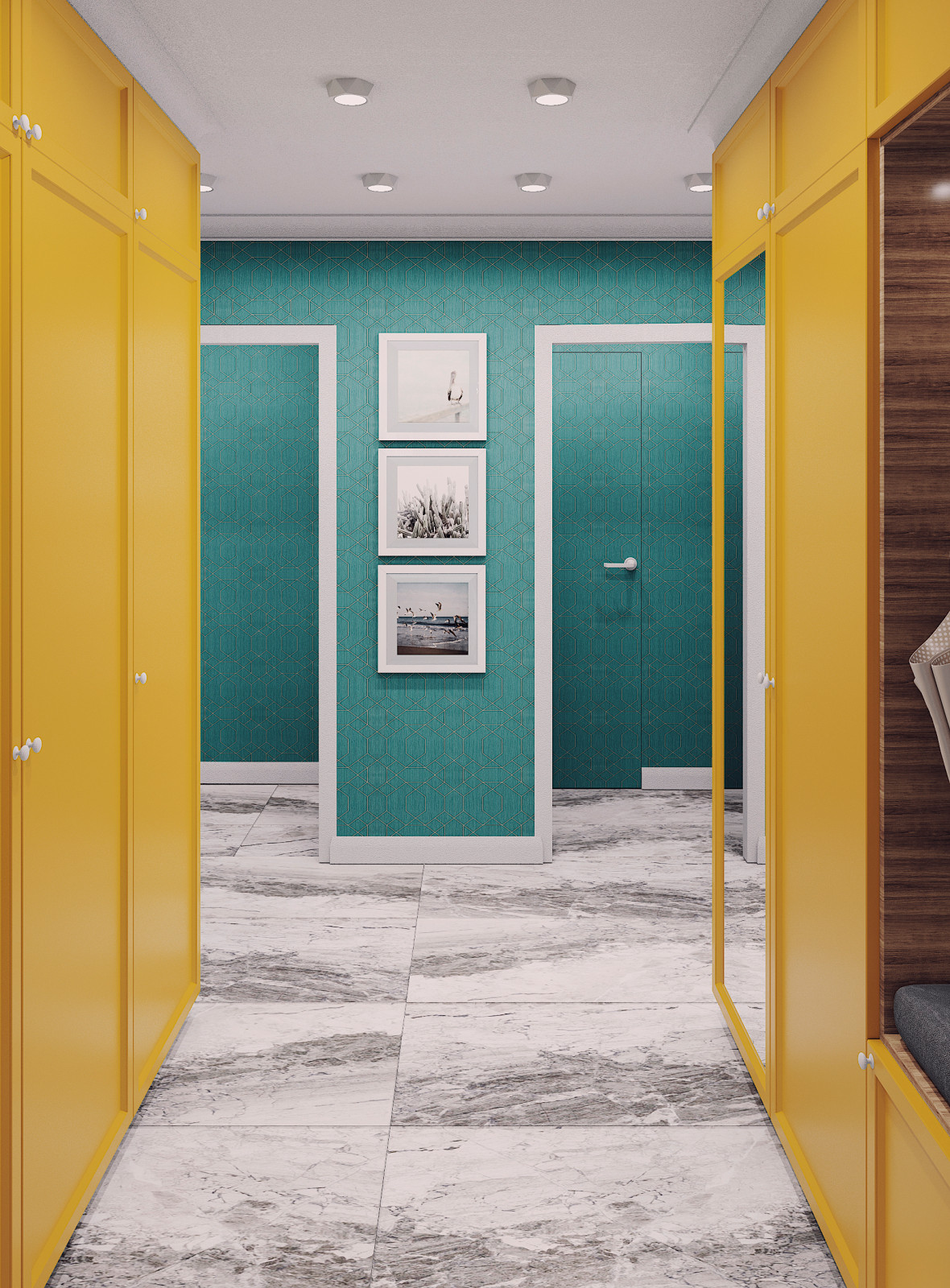 3-ком. квартира в стиле фьюжн