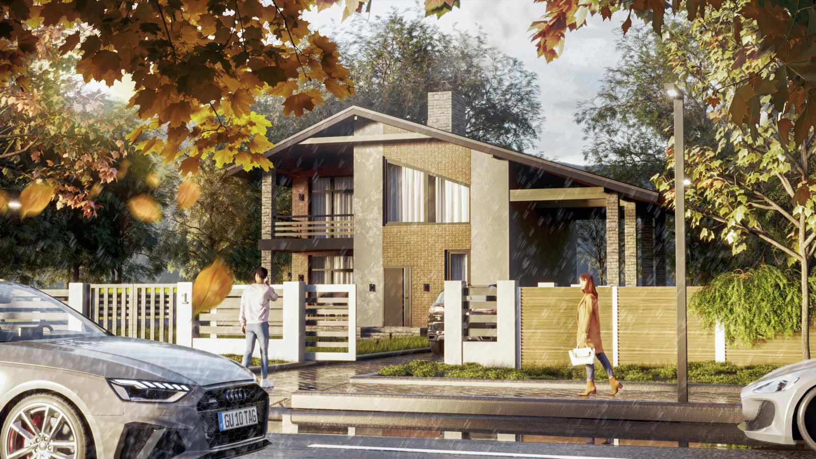 Brick effective house by ACG Group