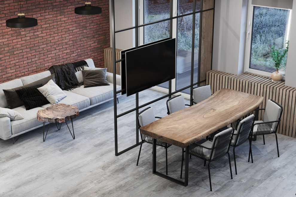 Дизайн квартиры в стиле лофт