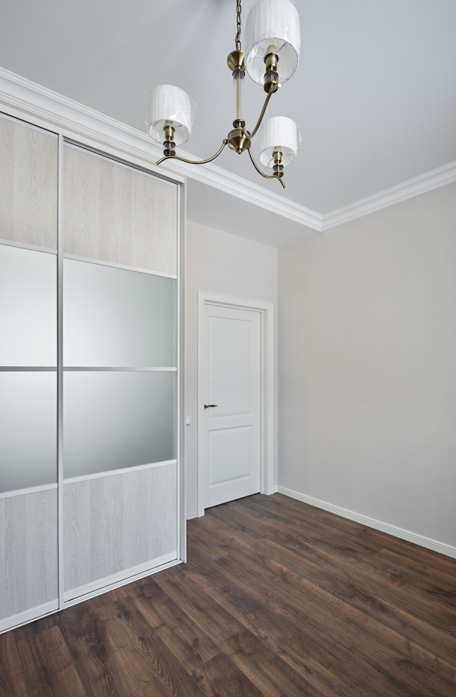 Белые Кантри в классическом интерьере