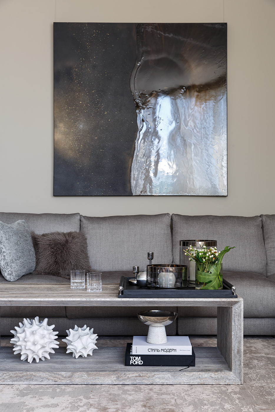 Мягкая мебель для проекта дизайнера Марии Ничаевой