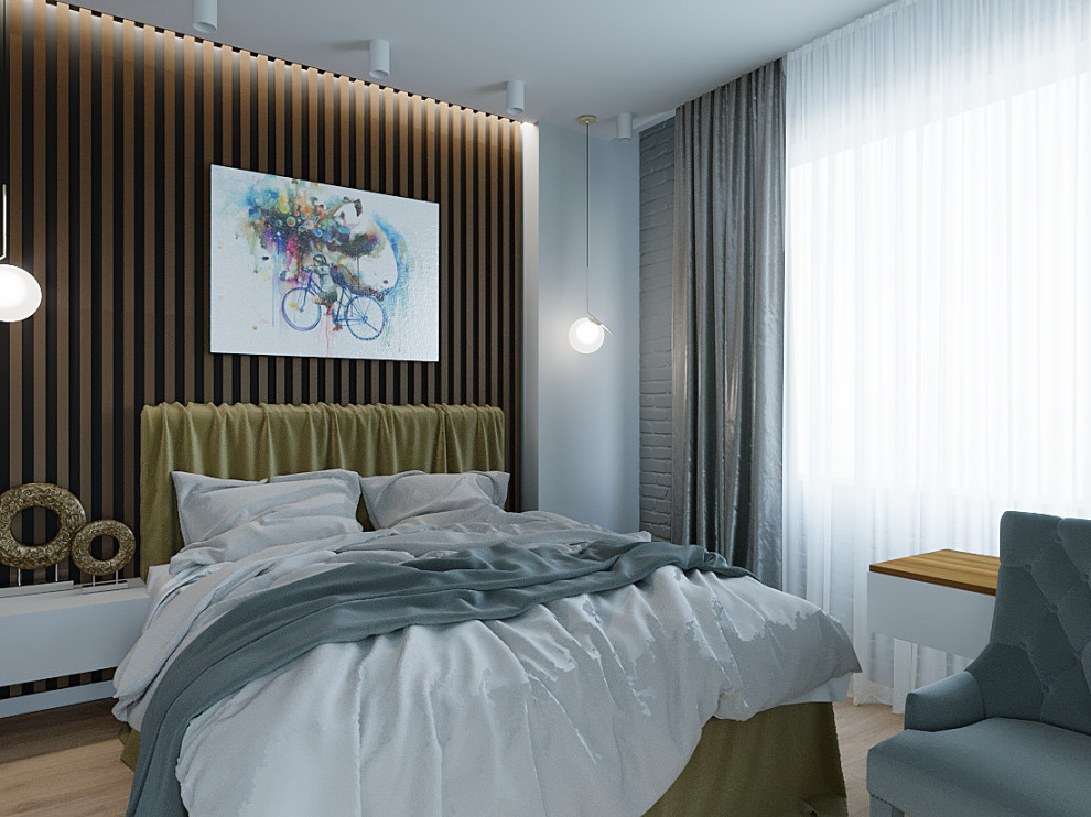 Дизайн проект 2х комнатной квартиры в современном стиле