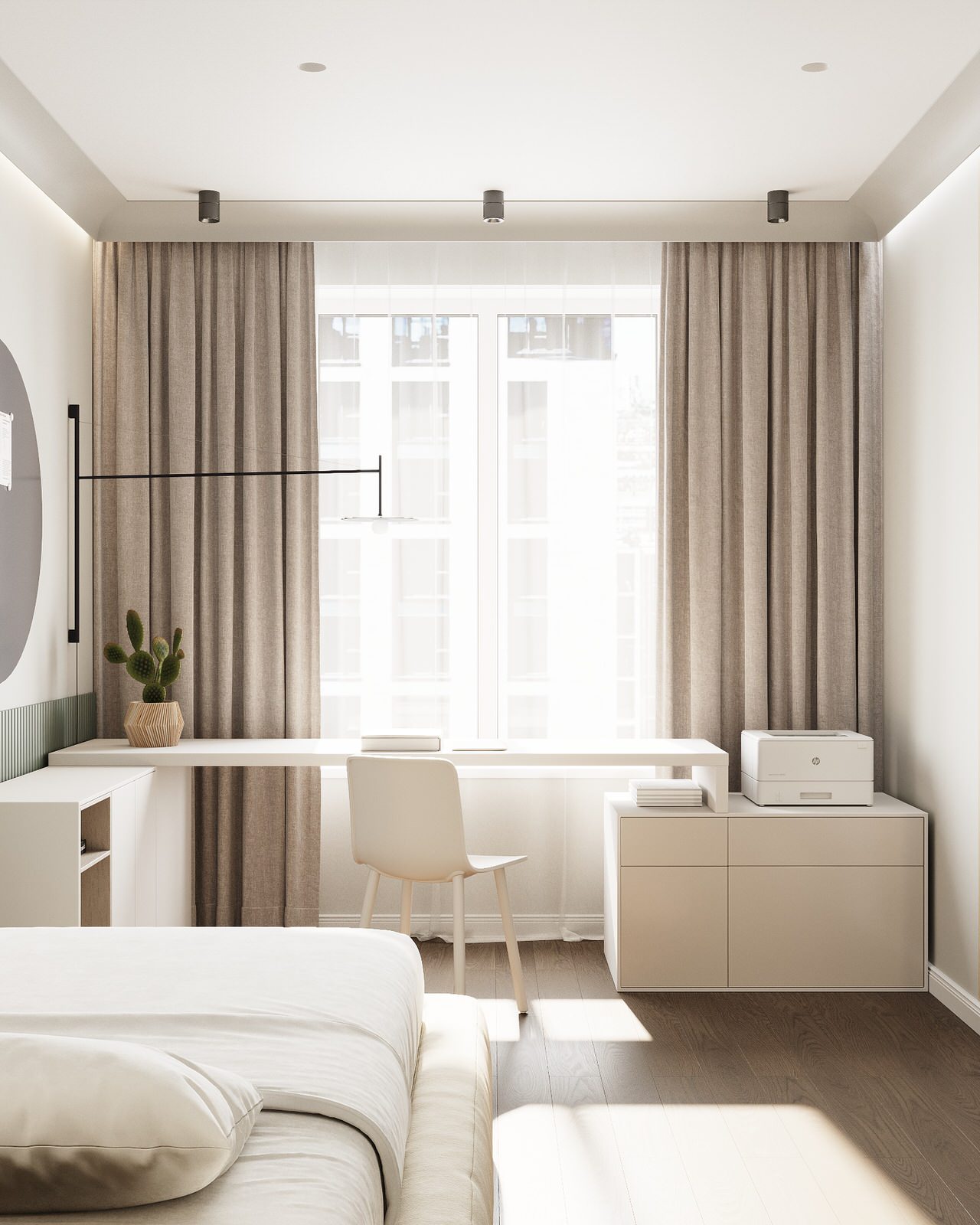 Обложка проекта: ЖК на Клинской 80 м2