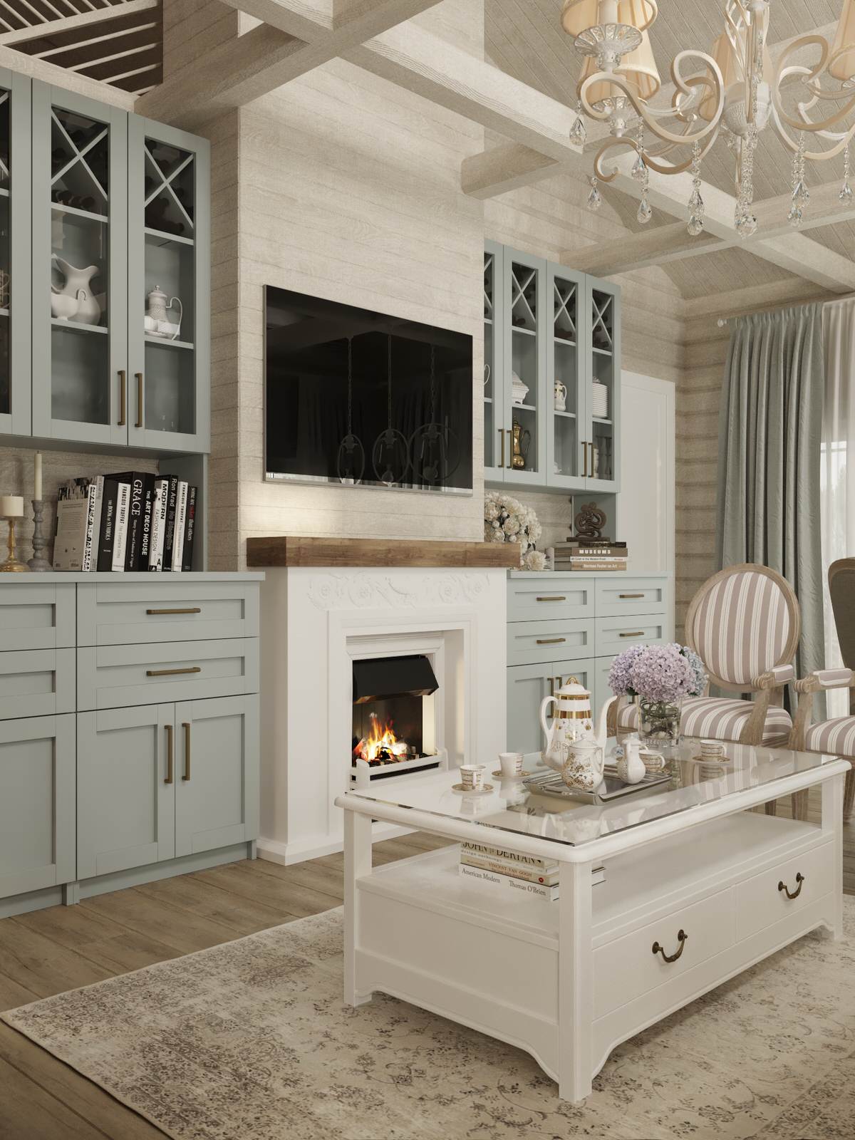 Обложка проекта: Загородный дом в стиле Прованс