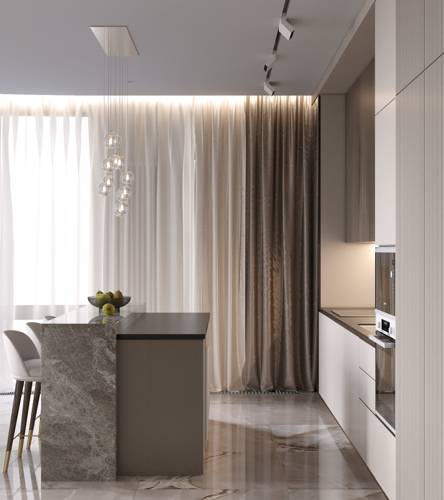 Квартира в ЖК «Плотничный». Элегантность и минимализм