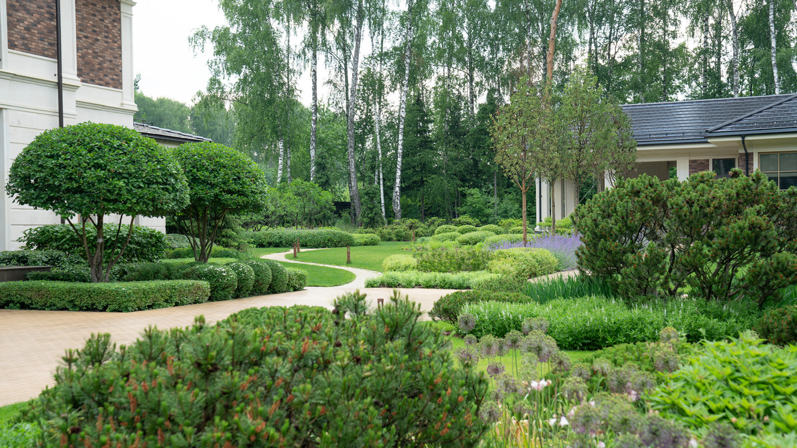 Вилла в стиле Райта. КП "Грибово" 2018 г.